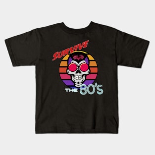 Survive The 80s Kids T-Shirt